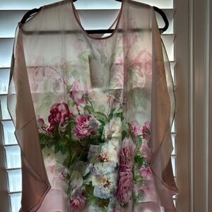 Pure silk top from China